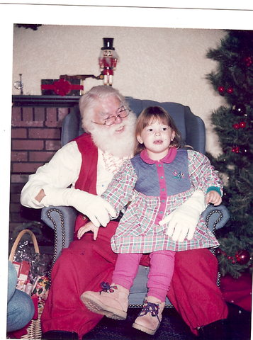 Met Santa and didn't even cry...