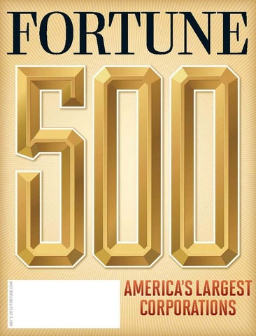 Apple enters the Forbes Fortune 500 at spot #411.