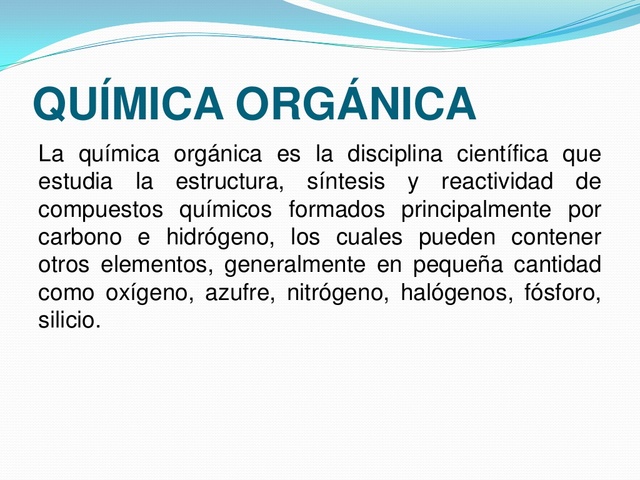 Química organica e inorganica