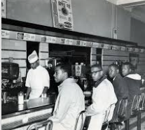 The Greensboro Four Lunch Counter Sit-In
