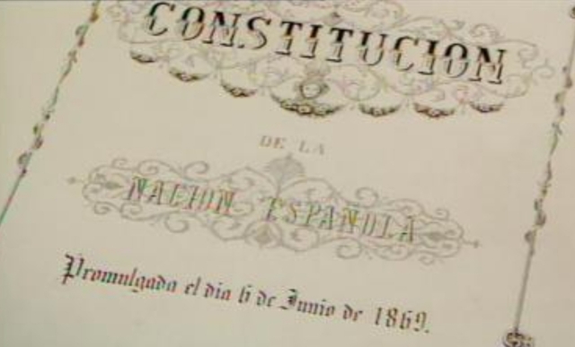 Constitucion democrática 1869