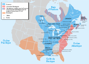 Les français prennent possesion du Canada