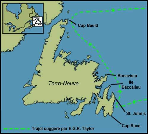 Exploration des côtes de terre neuve et labrador