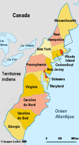 Fondation des Treize Colonies