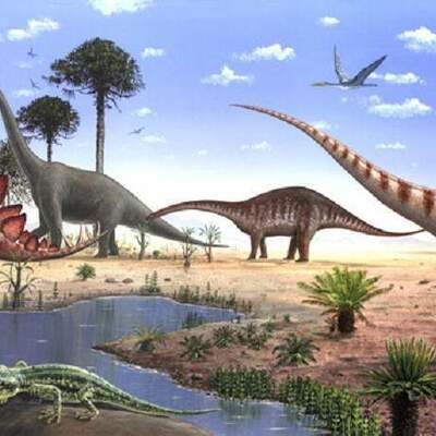 Timeline: Era Mesozoica