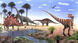Timeline: Era Mesozoica