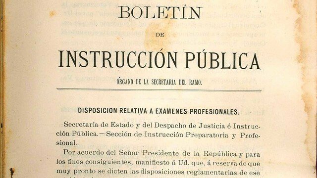Escuela Normal y Biblioteca nacional se crean junto con nueva ley