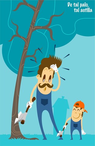 El proyecto "De tal palo tal astilla "