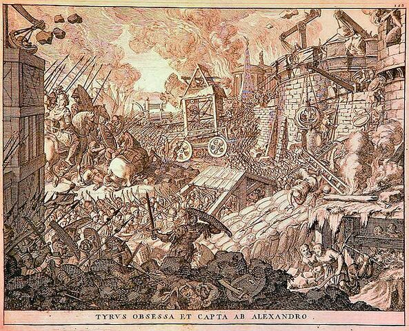 Toma de la ciudad de Tiro