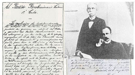 Firma del Manifiesto de Montecristi