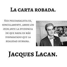 Jacques Lacan, La carta robada