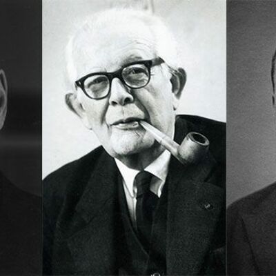 Timeline: Paralelismo en sus posiciones en relación con el desarrollo : Vygotsky, Piaget, Bandura y Bruner- Elaboro Wendy Katerine Reyes Bejarano