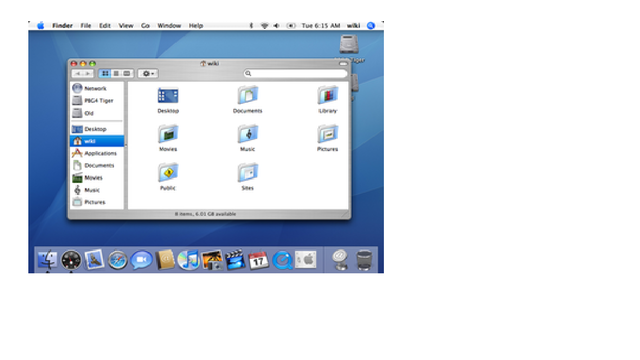 MAC OS X 10.4 “Tigre”