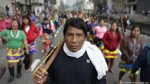 Grupos étnicos reclaman derechos político-administrativos.