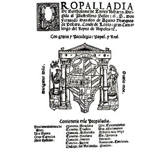 TEATRO DEL RENACIMIENTO siglo XVI