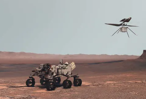 Perseverance and Ingenuity (Rover and Helicopter)