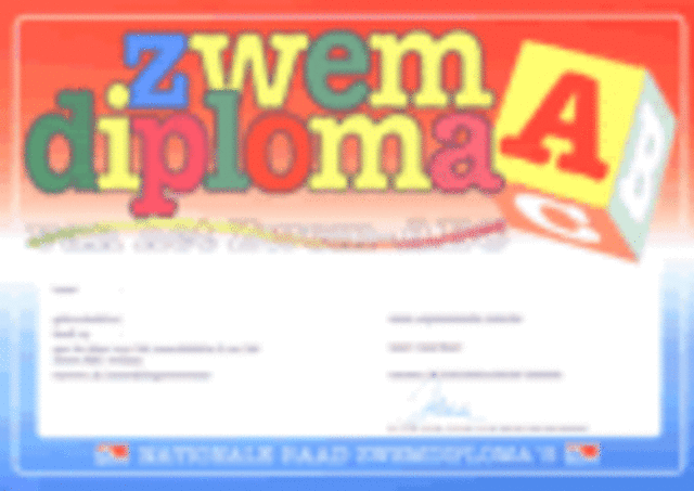 Zwemdiploma A