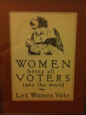 Derecho al voto de la mujer blanca estadounidense, Estados Unidos.