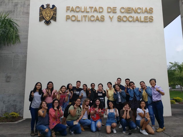 Entré a la carrera.