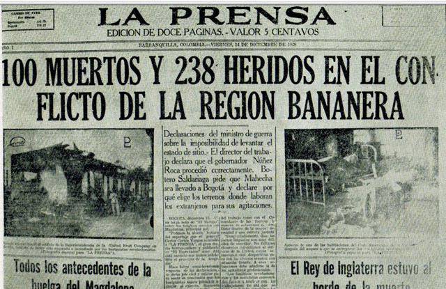 masacre de las bananeras