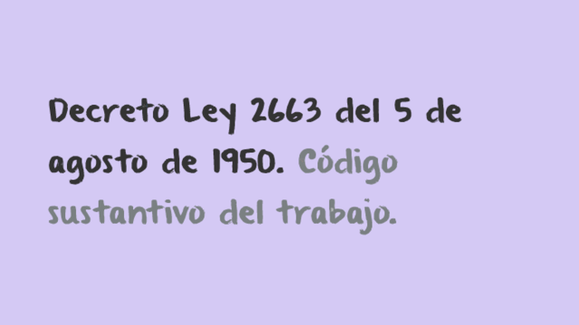 decreto legislativo 2663 de 1950