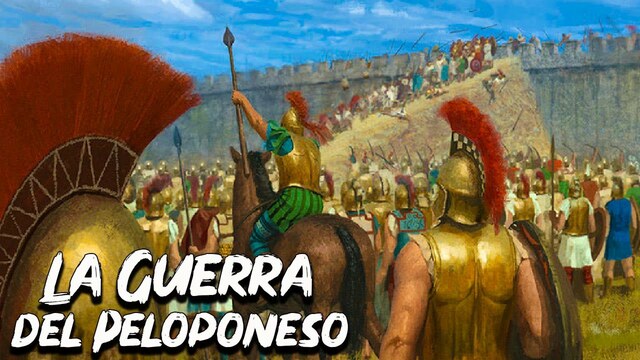 Comença la guerra del Pelopones
