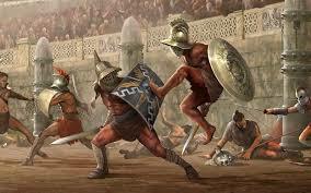Les combats de gladiateurs