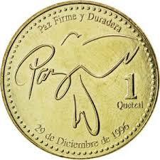 Se define el Quetzal como moneda de Guatemala