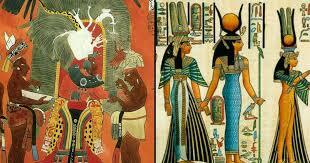 Egipcios y mayas