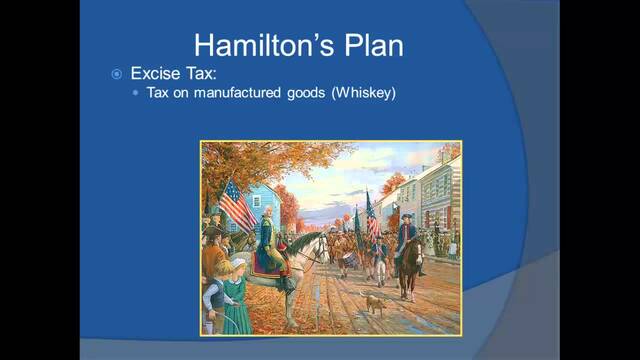 Hamilton's financial plan