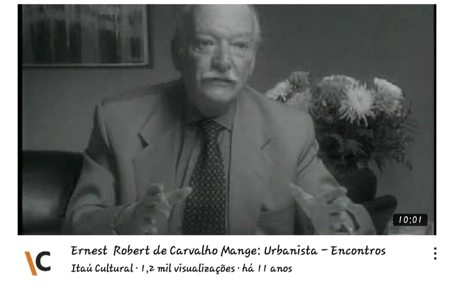 Video do filho de Roberto Mange