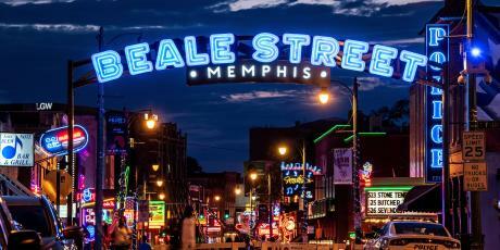 Beale Street became the spot for Blues musicians to launch their career