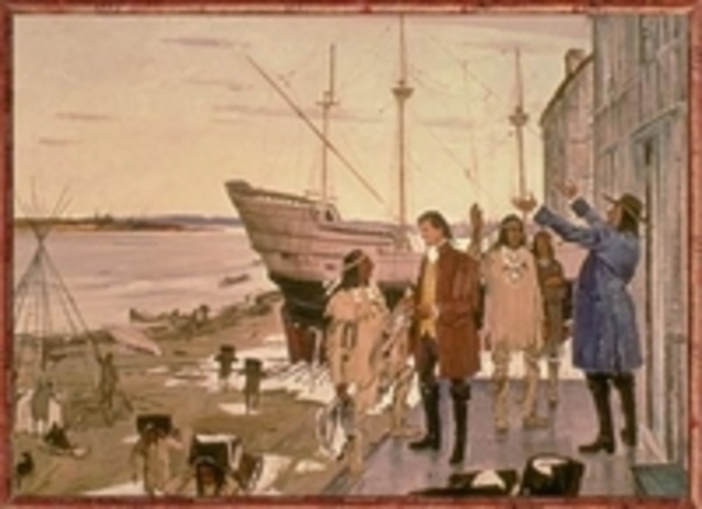 •Radisson and des Groseilliers reach Hudson Bay