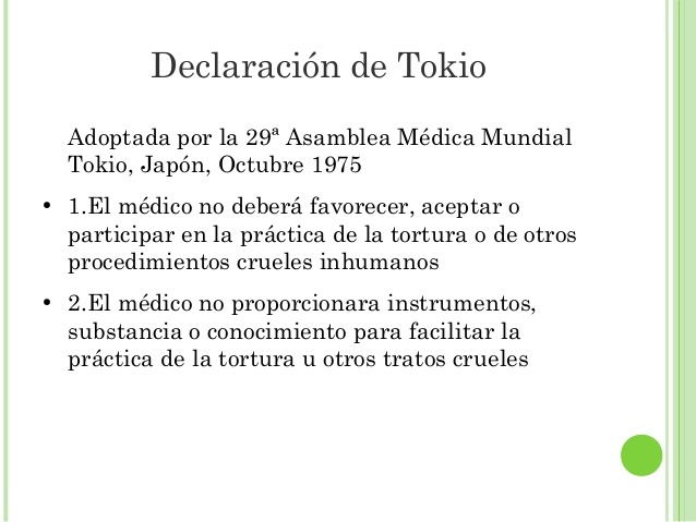 Declaración de tokio