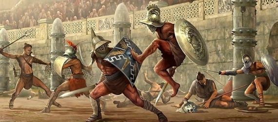 Les gladiateurs romains