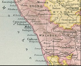 Primeros granos en Malabar(india)