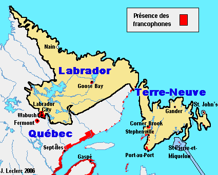 Exploration des côtes de Terre-Neuve et Labrador