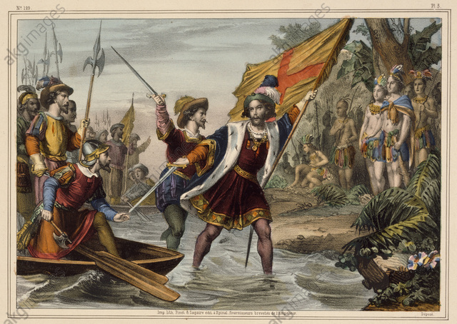 Découverte de l'Amérique par Christophe Colomb