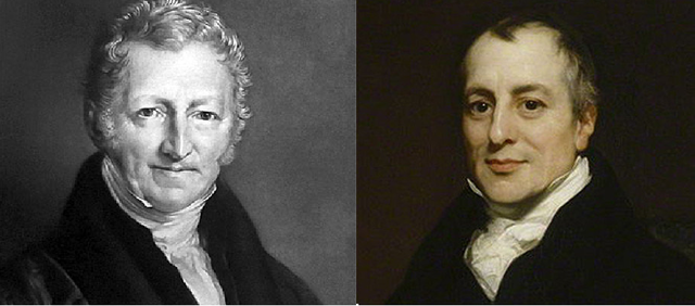 THOMAS MALTHUS Y DAVID RICARDO