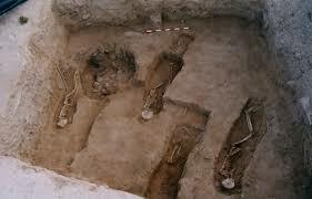 Enterramientos cristianos con sarcófagos