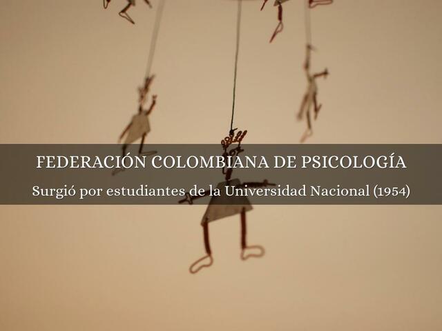 Federación Colombiana de Psicología