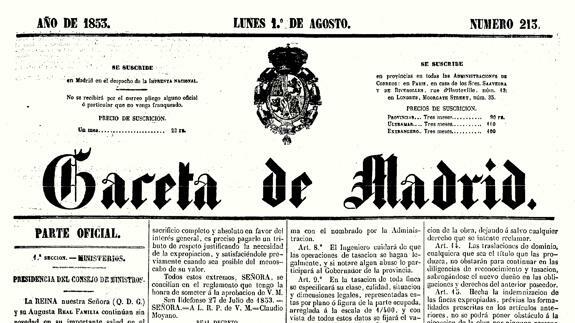 La Gaceta de Madrid