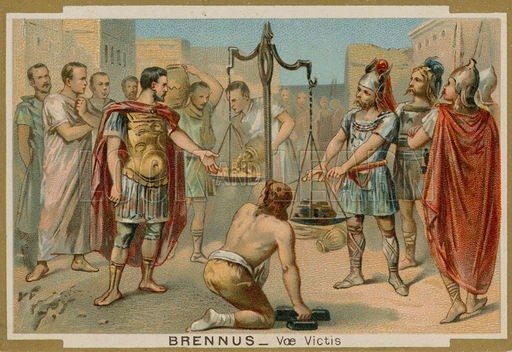 Saqueo de Roma por los galos