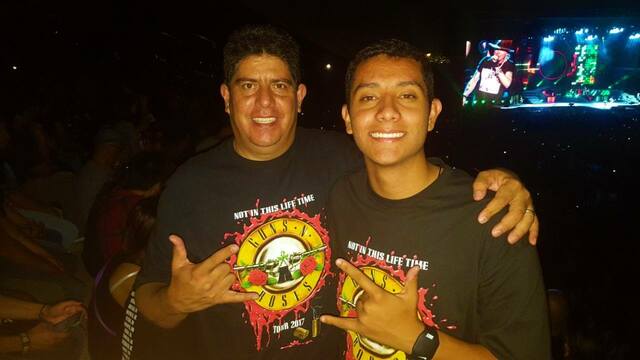 Guns and Roses concert