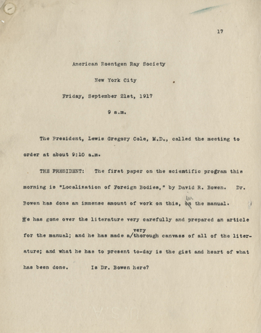 American Roentgen Ray Society