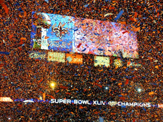 The day that New Orleans was the place to be.