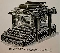 la primera maquina de escribir