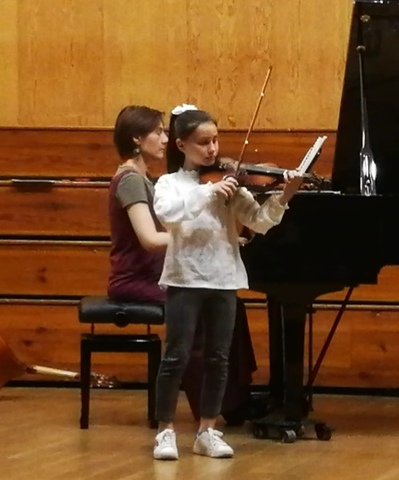 Nire lehenengo bibolinezko entzunaldia