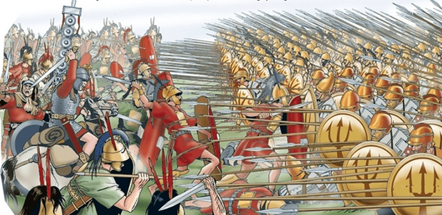 Tercera Guerra Macedonia. Los romanos derrotan a Perseo