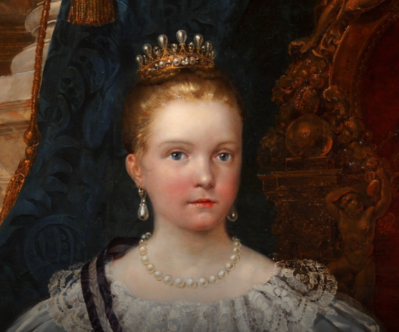 Isabel II proclamada reina d'Espanya